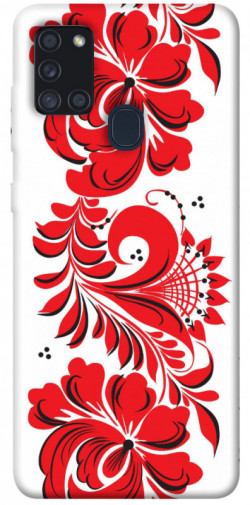 Чехол itsPrint Червона вишиванка для Samsung Galaxy A21s