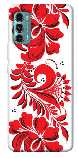 Чехол itsPrint Червона вишиванка для Motorola Moto G60