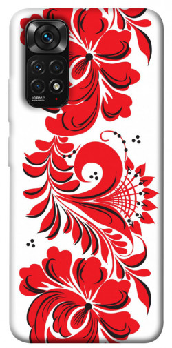 Чехол itsPrint Червона вишиванка для Xiaomi Redmi Note 11 (Global) / Note 11S