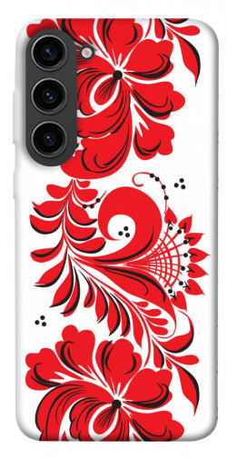 Чехол itsPrint Червона вишиванка для Samsung Galaxy S23