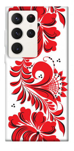 Чехол itsPrint Червона вишиванка для Samsung Galaxy S23 Ultra