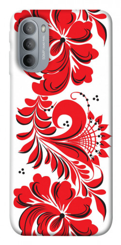 Чехол itsPrint Червона вишиванка для Motorola Moto G31