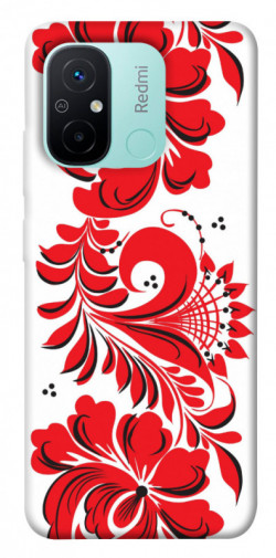Чехол itsPrint Червона вишиванка для Xiaomi Redmi 12C
