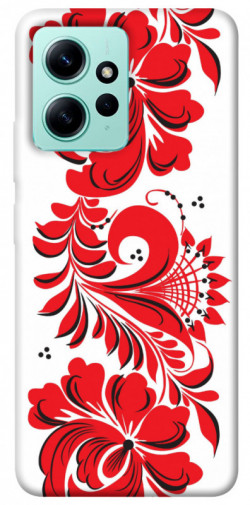 Чохол itsPrint Червона вишиванка для Xiaomi Redmi Note 12 4G