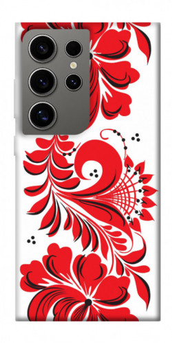 Чохол itsPrint Червона вишиванка для Samsung Galaxy S24 Ultra