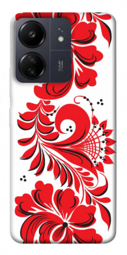 Чехол itsPrint Червона вишиванка для Xiaomi Redmi 13C