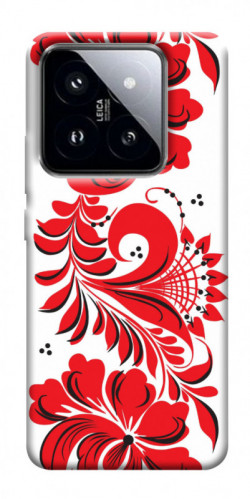Чехол itsPrint Червона вишиванка для Xiaomi 14 Pro
