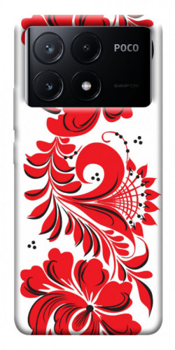Чехол itsPrint Червона вишиванка для Xiaomi Poco X6