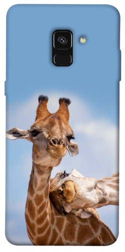 Чехол itsPrint Милые жирафы для Samsung A530 Galaxy A8 (2018)