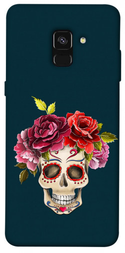 Чехол itsPrint Flower skull для Samsung A530 Galaxy A8 (2018)