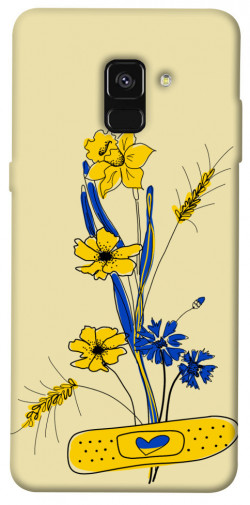 Чохол itsPrint Українські квіточки для Samsung A530 Galaxy A8 (2018)