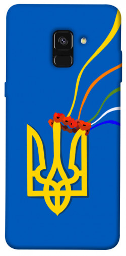 Чехол itsPrint Квітучий герб для Samsung A530 Galaxy A8 (2018)