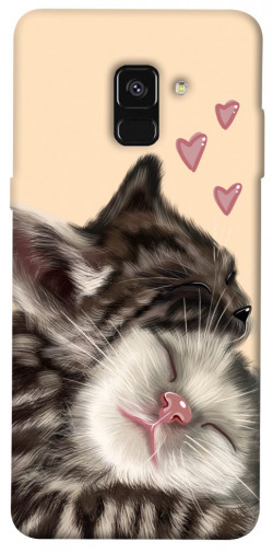 Чехол itsPrint Cats love для Samsung A530 Galaxy A8 (2018)