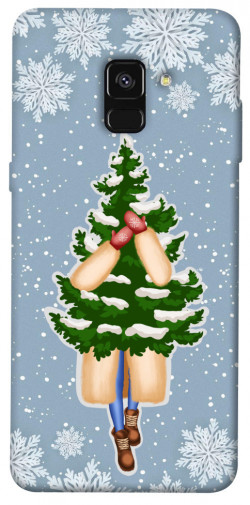 Чехол itsPrint Christmas tree для Samsung A530 Galaxy A8 (2018)