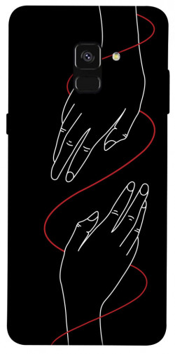 Чехол itsPrint Плетение рук для Samsung A530 Galaxy A8 (2018)