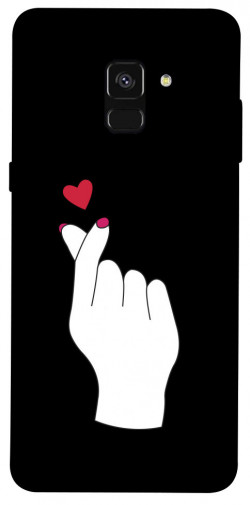 Чохол itsPrint Серце в руці для Samsung A530 Galaxy A8 (2018)