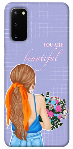 Чехол itsPrint You are beautiful для Samsung Galaxy S20