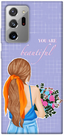 Чохол itsPrint You are beautiful для Samsung Galaxy Note 20 Ultra