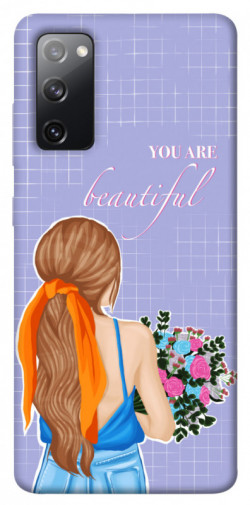 Чохол itsPrint You are beautiful для Samsung Galaxy S20 FE