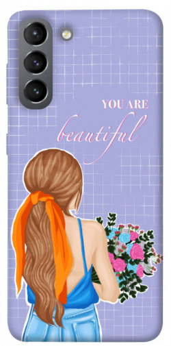 Чехол itsPrint You are beautiful для Samsung Galaxy S21