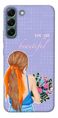 Чохол itsPrint You are beautiful для Samsung Galaxy S22+