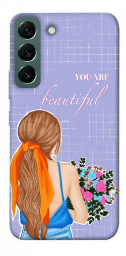 Чехол itsPrint You are beautiful для Samsung Galaxy S22