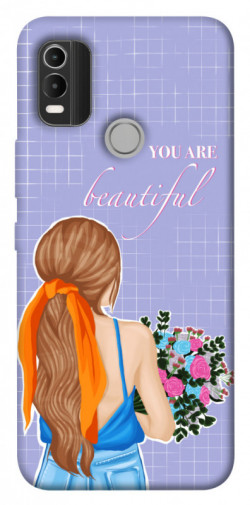 Чехол itsPrint You are beautiful для Nokia C21 Plus