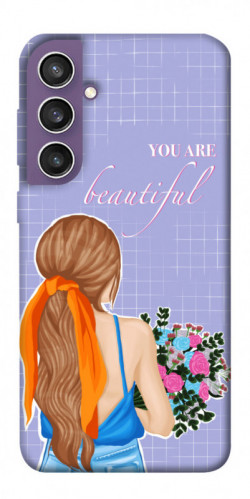 Чохол itsPrint You are beautiful для Samsung Galaxy S23 FE