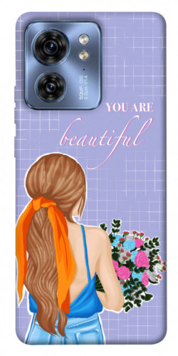 Чехол itsPrint You are beautiful для Motorola Edge 40