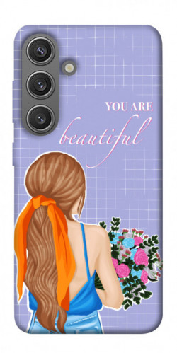 Чохол itsPrint You are beautiful для Samsung Galaxy S24