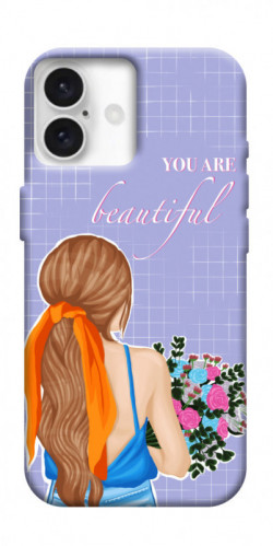 Чохол itsPrint You are beautiful для Apple iPhone 16 (6.1")