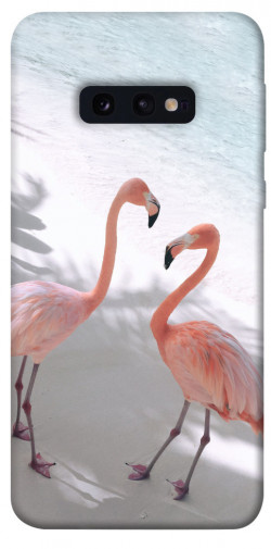 Чехол itsPrint Flamingos для Samsung Galaxy S10e
