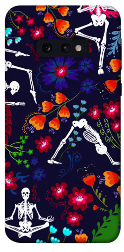 Чехол itsPrint Yoga skeletons для Samsung Galaxy S10e