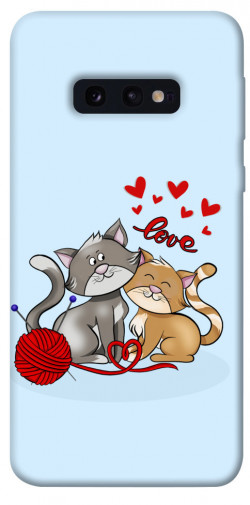 Чехол itsPrint Два кота Love для Samsung Galaxy S10e
