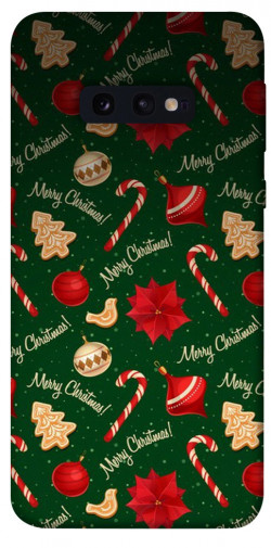 Чехол itsPrint Merry Christmas для Samsung Galaxy S10e