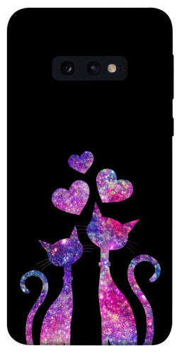 Чехол itsPrint Космические коты для Samsung Galaxy S10e