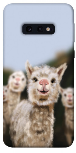 Чехол itsPrint Funny llamas для Samsung Galaxy S10e