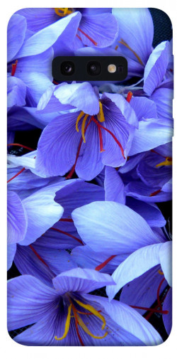 Чехол itsPrint Фиолетовый сад для Samsung Galaxy S10e