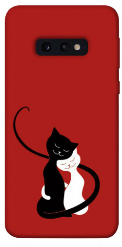 Чехол itsPrint Влюбленные коты для Samsung Galaxy S10e