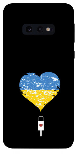 Чехол itsPrint З Україною в серці для Samsung Galaxy S10e