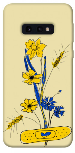 Чохол itsPrint Українські квіточки для Samsung Galaxy S10e