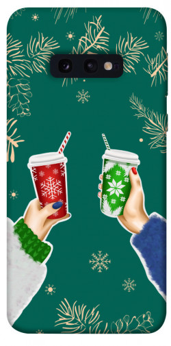 Чехол itsPrint Winter drinks для Samsung Galaxy S10e