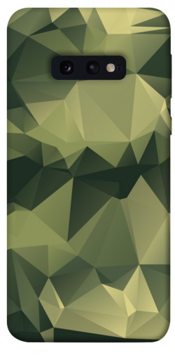 Чехол itsPrint Треугольный камуфляж 2 для Samsung Galaxy S10e