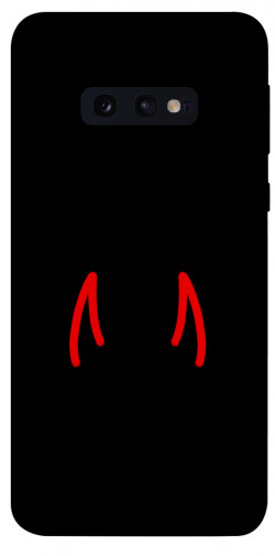 Чохол itsPrint Red horns для Samsung Galaxy S10e