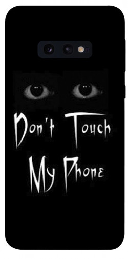 Чохол itsPrint Don't Touch для Samsung Galaxy S10e