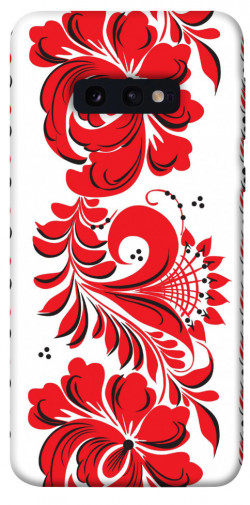 Чохол itsPrint Червона вишиванка для Samsung Galaxy S10e