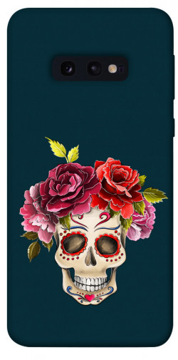 Чехол itsPrint Flower skull для Samsung Galaxy S10e