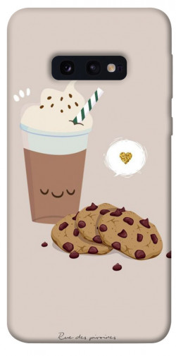 Чехол itsPrint Кофе с печеньем для Samsung Galaxy S10e