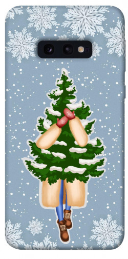 Чехол itsPrint Christmas tree для Samsung Galaxy S10e