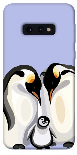 Чохол itsPrint Penguin family для Samsung Galaxy S10e
